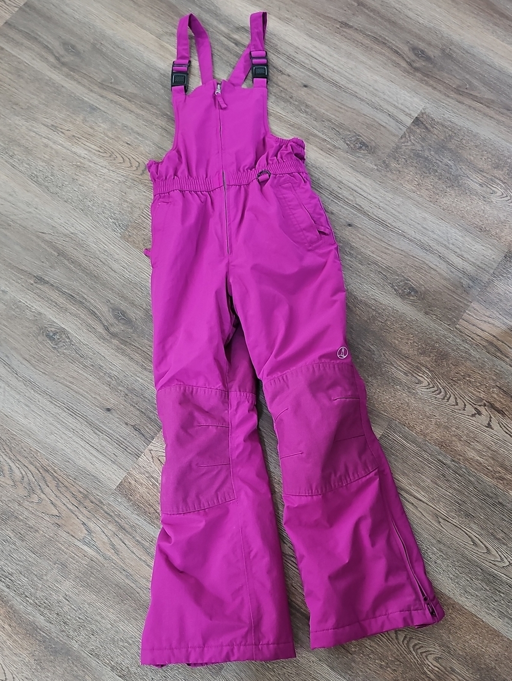 Lands' End Squall Snow Bibs Girls 12
